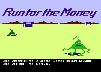 Run for the Money atari screenshot