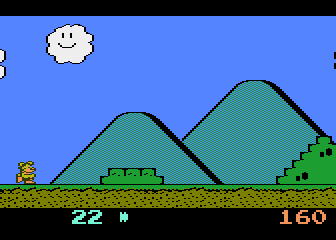 Runner Bear atari screenshot