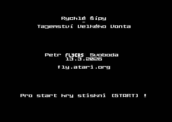 Rychlé Šípy - Tajemství Velkého Vonta atari screenshot