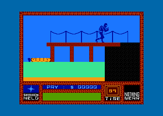 Saboteur! atari screenshot