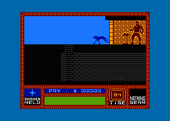 Saboteur! atari screenshot