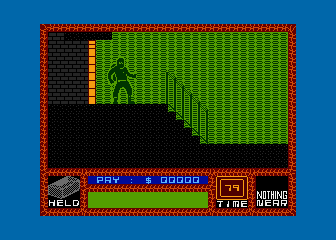 Saboteur! atari screenshot