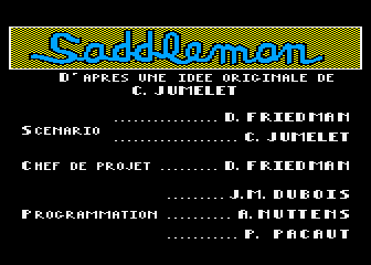 Saddleman atari screenshot