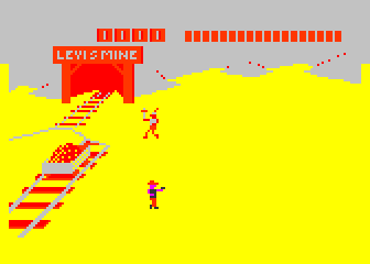 Saddleman atari screenshot