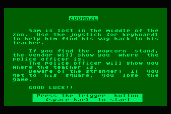 Safetyline atari screenshot