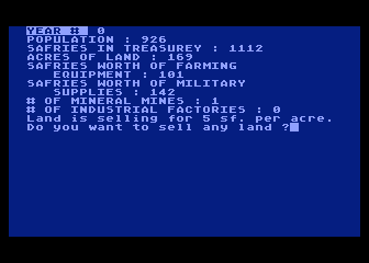 Safryland atari screenshot