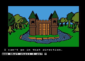 SAGA No. 13 - The Sorcerer of Claymorgue Castle atari screenshot