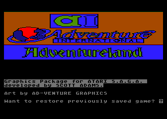 SAGA No. 1 - Adventureland — screenshot 1