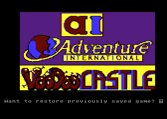 SAGA No. 4 - Voodoo Castle — screenshot 1