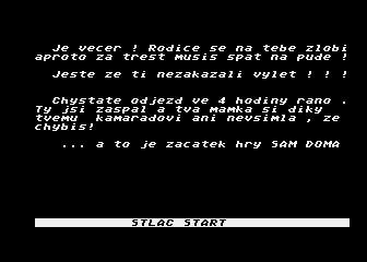 Sam Doma atari screenshot