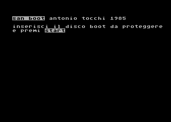 San Boot atari screenshot