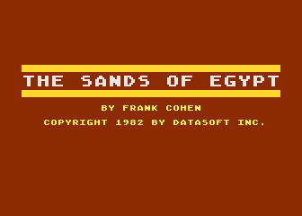 Sands of Egypt (The) — screenshot 1
