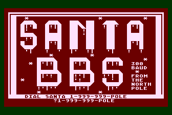 Santa BBS — screenshot 1