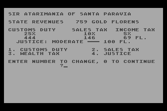 Santa Paravia and Fiumaccio atari screenshot