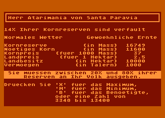 Santa Paravia und Fiumaccio atari screenshot