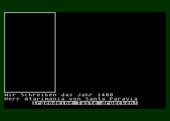 Santa Paravia und Fiumaccio atari screenshot