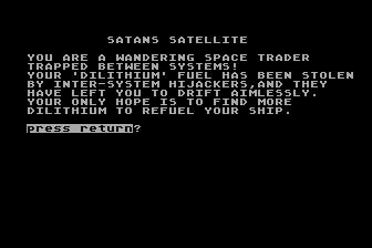 Satan's Satellite — screenshot 1
