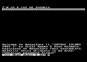 Adventure No. 11 - Savage Island - Part II — screenshot 1