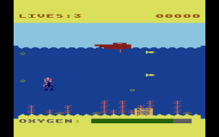 Schatz-Suche atari screenshot