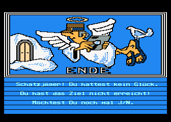 Schatzjäger atari screenshot