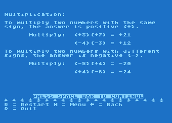 Score Improvement System for the SAT - Algebra