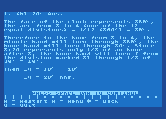 Score Improvement System for the SAT - Quantitative Comparisons and Word Problems atari screenshot
