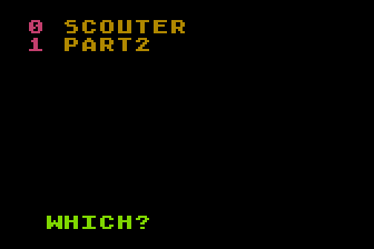 Scouter atari screenshot