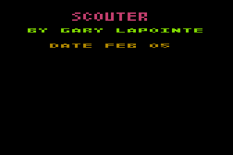 Scouter atari screenshot