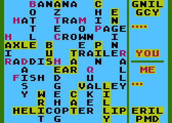 Scrabble Crossword atari screenshot