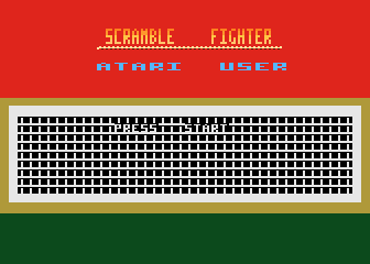 Scramble Fighter atari screenshot