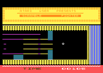 Scramble Fighter atari screenshot