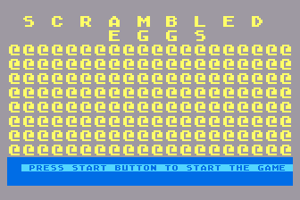 Scrambled Eggs atari screenshot