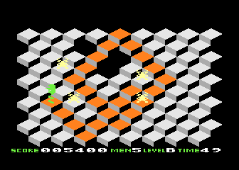 Screwball atari screenshot