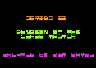 Scrids II atari screenshot