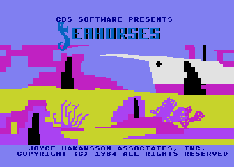 Sea Horse Hide'n Seek atari screenshot