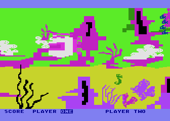 Sea Horse Hide'n Seek atari screenshot