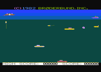 Seafox atari screenshot