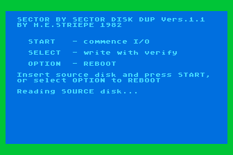 Sector by Sector Disk Dup — screenshot 1