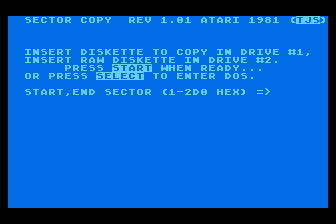 Sector Copy — screenshot 1