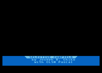 Selective Canfield atari screenshot