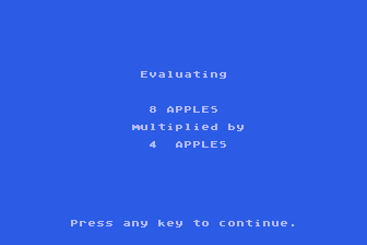 SemCalc - The Semantic Calculator atari screenshot