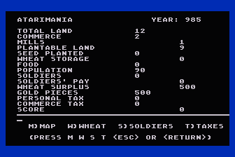 Serf City atari screenshot