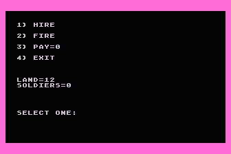 Serf City atari screenshot