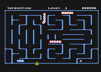 Serpentine atari screenshot