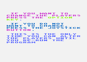 Seven Card Stud atari screenshot