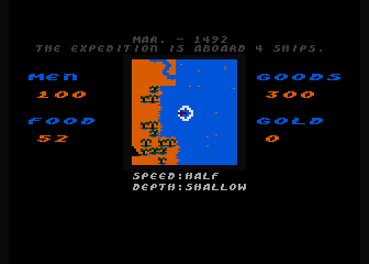 Seven Cities of Gold (The) atari screenshot