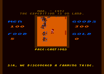 Seven Cities of Gold (The) atari screenshot