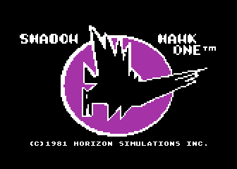 Shadow Hawk One atari screenshot