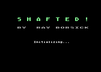 Shafted! atari screenshot