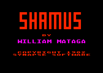 Shamus atari screenshot